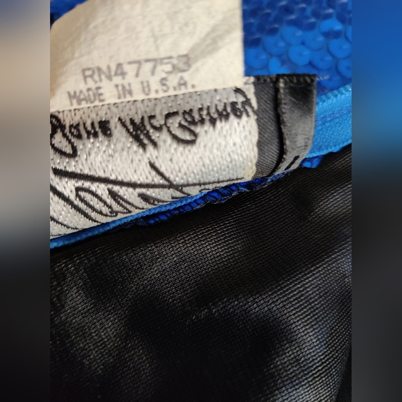 Vintage Blue Dress Women's size small good condition - Picture 6 of 11